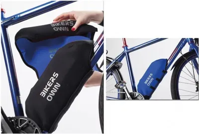 Produktbild von BikersOwn Case4rain Powerpack 300/400/500 Rahmen-Akkuschutz Kettenschützer, s...