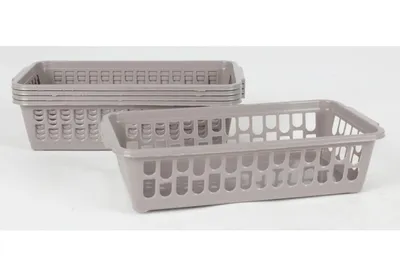 Produktbild von KUNSTSTOFFKORB 5PCS, 20,5X10X6,5CM - verschiedene Varianten oder Farben