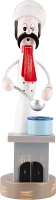 Productafbeelding van "Shabby Chic" kookplaat (40 cm) en rookbeeldfiguur van KWO