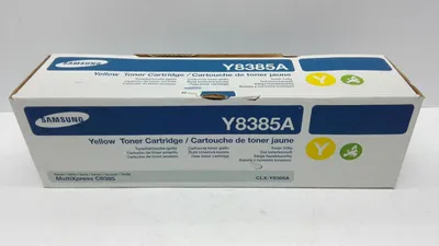 Productafbeelding van Samsung CLX-Y8385A tonercartridge - Geel - Voor laserprinters - 15.000 pagina's