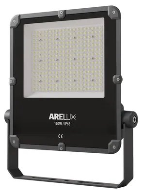 Imagen del producto de ARELUX XFIELD, proyector de 150W, 120-277V AC, índice de reproducción cromática (CRI) de 80, 900 lúmenes, IP65, luz de 3000K