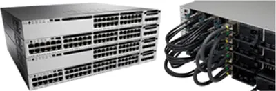 Produktbild von Cisco Catalyst WS-C3850-48U-L, Managed, L3, Gigabit Ethernet (10/100/1000), Power over Ethernet (PoE), Rack-Einbau, 1U