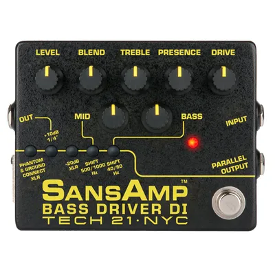 Obrázek produktu pro Tech 21 Bass Driver D.I. V.2 Baskytarový efekt