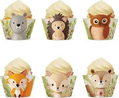 Zdjęcie produktu dla Koszyczki na muffinki 6szt - Party Pal