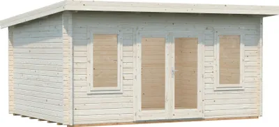Produktbild von Palmako Gartenhaus Lisa 14,2 m² - 44 mm Transparent tauchimprägniert