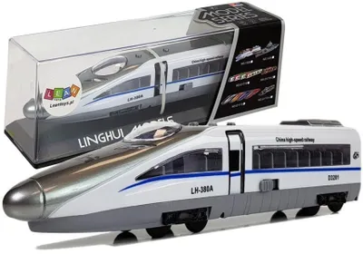 Productafbeelding van Pendolino veeraangedreven trein wit met geluid en verlichting