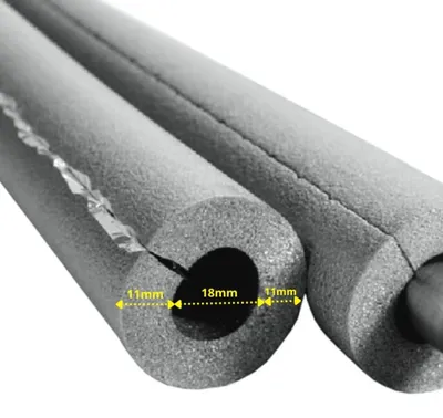 Obrázek produktu pro AEROFLEX® SH XT Izolace potrubí, 2 m, samolepicí, černá, 18 x 10 mm