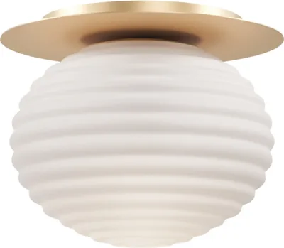 Zdjęcie produktu dla Lampa sufitowa Reels złoto-biała 1xE27x60W metal wym:28x35x35cm IP20 Maytoni