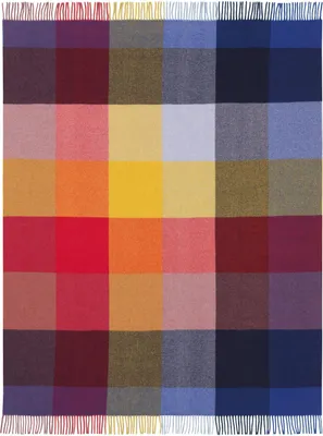 Produktbild von Biederlack Kaschmirplaid Farbe Bright Square Größe 130 x 170