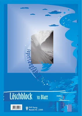 Zdjęcie produktu dla PVP Penig 2300 Löschblattblock A4 farbig