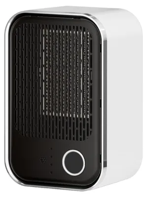 Productafbeelding van Zimilo PTC keramische verwarming, energiezuinig met afstandsbediening, 1600W elektrische verwarming, 2 warmtestanden, timer (2-8 uur), stille mini-verwarming voor kantoor, slaapkamer