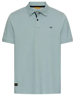 Produktbild von Camel Active Übergröße Stretch-Poloshirt dunkelmint