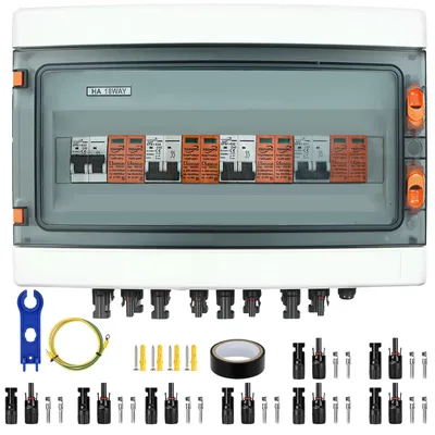PV-Überspannungsschutz 4-String 40A/1000V DC Trennschalter IP65