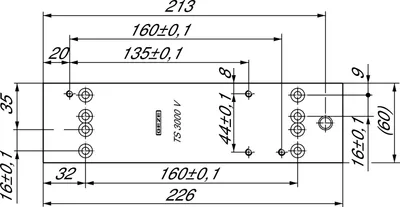 Produktbild von Geze Montageplatte für TS 3000 silber - 11230