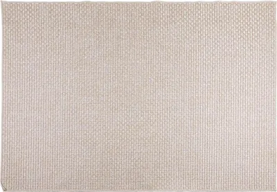 Image de vidaXL Tapis rectangulaires FARO Crème 170 x 120 cm Polyester