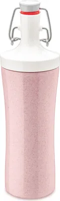 Produktbild von KOZIOL Kindertrinkflasche Plopp to go mit Bügelverschluß 425ml organic pink