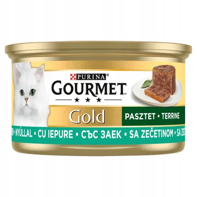 Zdjęcie produktu dla Gourmet Gold Pasztet z królika 85g