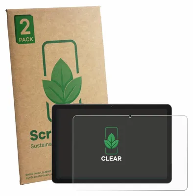 Produktbild von 2x ScreenLeaf Schutzfolie für BNCF Bpad 10 nachhaltiger Displayschutz Display Schutz Folie Klar Transparent