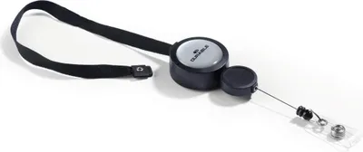 Zdjęcie produktu dla DURABLE Mechanizm ?ci?gaj?cy PLUS z paskiem na zatrzask, Czarny, 822901, 10 szt.