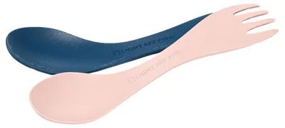 Produktbild von Swedish Spork Little 2-Pack Kids mehrfarbig II - hazyblue/dustypink