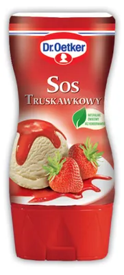 Obrázok produktu pre Dr. Oetker Jahodová omáčka na dezerty 200 g