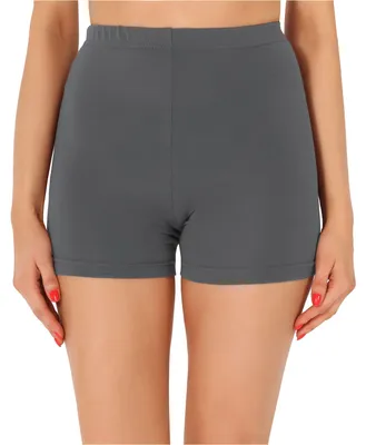 Produktbild von Merry Style Damen Shorts Radlerhose Boxershorts aus Baumwolle MS10-358 (Grau, XS)