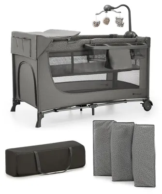 Image de Lit de voyage KinderKraft JOY 2 GRIS FONCÉ