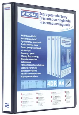 Produktbild von DONAU 2788204PL-01 Präsentationsringbuch Präsentationsordner Ringbuch Präsentati