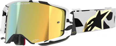 Obrázok produktu pre Alpinestars Mx Goggles Supertech Corp Wht/Gld