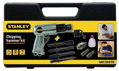 Zdjęcie produktu dla Stanley Młotek Pneumatyczny + 4 Dłuta Walizka