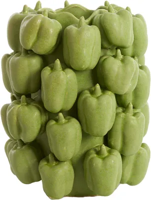 Produktbild von Light & Living - Vase Bellpepper – 23,5 x 23 x 32,5 cm – Grün