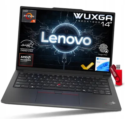 Produktbild von Laptop Lenovo ThinkPad E14 G6 Ryzen 5 64GB 2TB SSD WUXGA IPS W11 BIZNESOWY