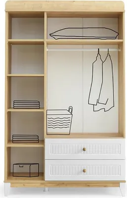 Image de Armoire pratique avec beaucoup d'espace de rangement pour la chambre d'enfant