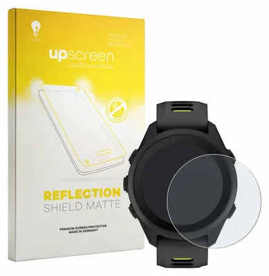 Produktbild von upscreen Schutzfolie für Garmin Forerunner 170 Displayschutz Displayschutzfolie Folie Matt Entspiegelungsfolie