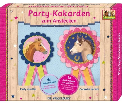 Produktbild von Coppenrath Verlag Coppenrath 13842 Party-Kokarden Pferdefreunde
