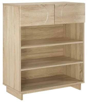 Obrázek produktu pro Skříňka na boty vidaXL, 73 x 38 x 87,5 cm, materiál: dřevotříska, barva: sonoma