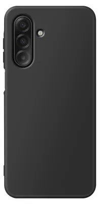 A black smartphone case is shown from the back.