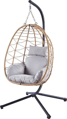 Image de Chaise suspendue Lykke, naturelle