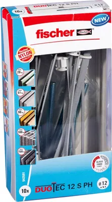 Obrázok produktu pre fischer Duotec 12 S PH, balenie po 10 ks.