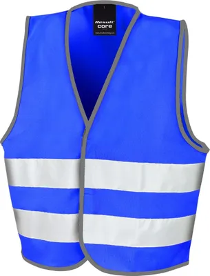 Produktbild von Result - "Enhanced" Hi-Vis Weste für Kinder PC4180 (M) (Königsblau)