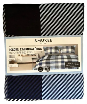 Produktbild von Smukee Bettwäsche-Set Bettdecke 160x200 cm Kissen 70x80 cm