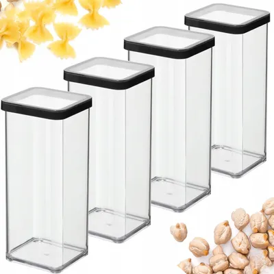 Produktbild von ROTHO LOFT Lebensmittelaufbewahrungsbehälter 1,5L 4er Set
