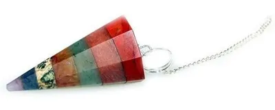 Imagen del producto de Péndulos Especiales - Chakra 7 Piedras