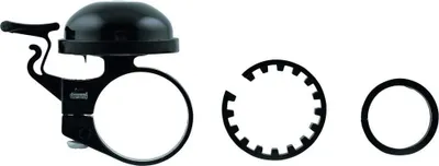 Produktbild von Procraft Klingel Basic 22,2-31,8 mm Schwarz - kompakte Fahrradklingel für sic...