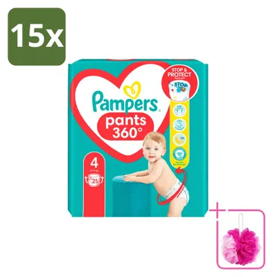 Produktbild von 15 x Pampers Baby-Dry Pants Windelhosen Größe 4, 9–14 kg - Sparpackung - 15 Stücke