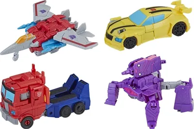 Produktbild von Hasbro E1884EU4 Transformers CYB Action Attackers Commander Figur