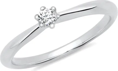 Produktbild von Exklusiver Verlobungsring aus 925 Silber mit Zirkonia VR0051