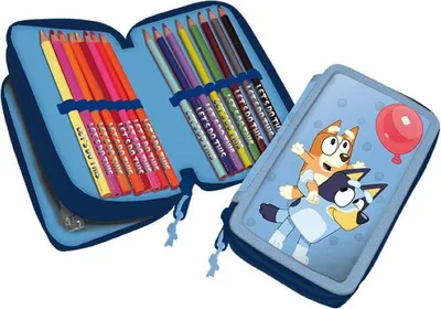 Produktbild von Piórnik 2-komorowy z wyposażeniem Bluey 48208516