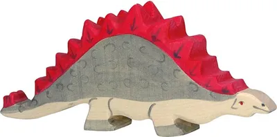 Immagine prodotto di Holztiger 80335 Stegosauro, rosso/grigio