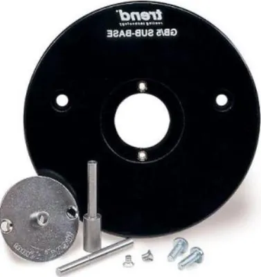 Productafbeelding van Laminaat Sub Base - Router Base - Precisie Houtbewerking - Massieve Constructie - 170mm Diameter - Niet gespecificeerd